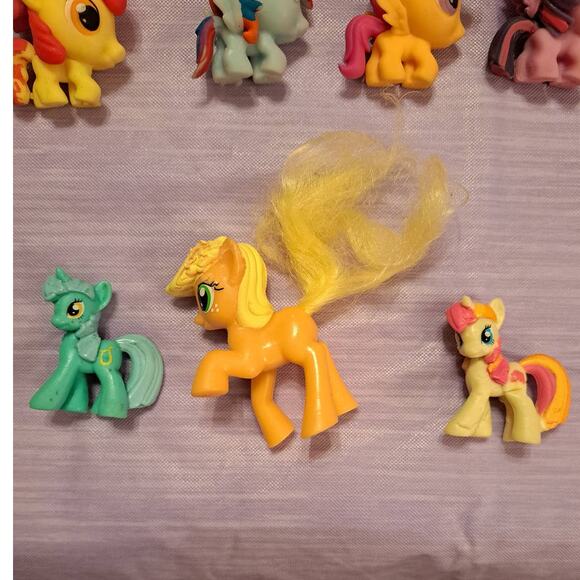 (19) Piece My Little Pony Figures Mini Figures Mashems & Bracelet Lot - Picture 11 of 13